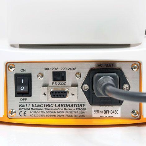 Kett FD-660 เครื่องวิเคราะห์ความชื้น | Infrared Moisture Determination Balance-photo3