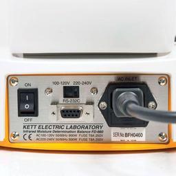 Kett FD-660 เครื่องวิเคราะห์ความชื้น | Infrared Moisture Determination Balance-small-photo3