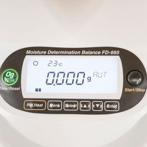 Kett FD-660 เครื่องวิเคราะห์ความชื้น | Infrared Moisture Determination Balance-photo5