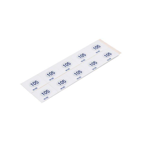 Asey 1K105-P20 แถบวัดอุณหภูมิ 1points (105°C) | 20pcs/ 1pack-photo0
