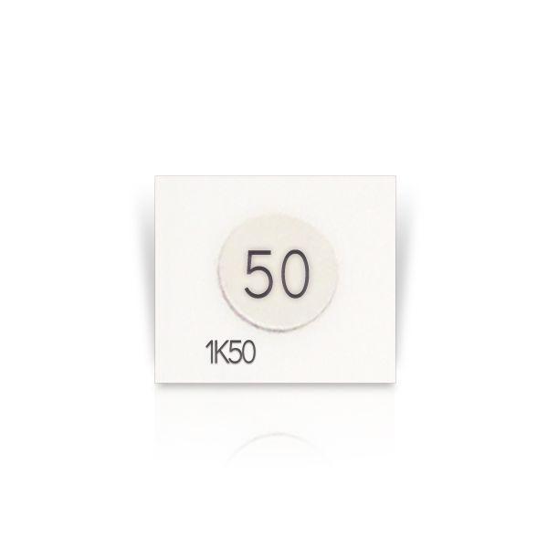 Asey 1K50-P20 แถบวัดอุณหภูมิ 1points (50°C) | 20pcs/ 1pack-photo1
