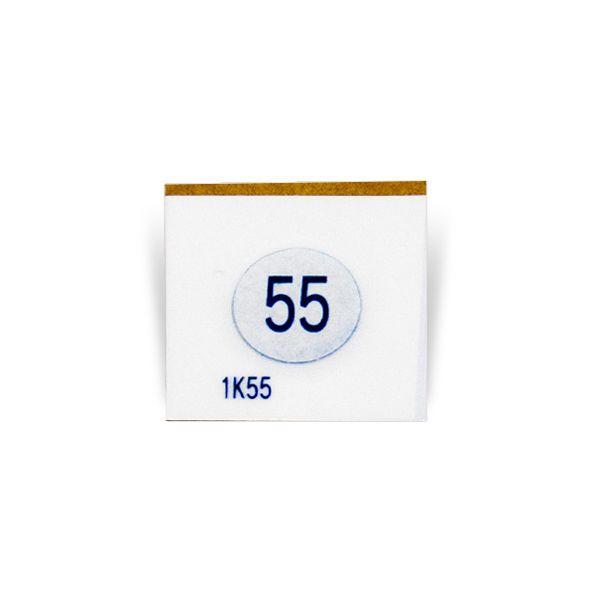 Asey 1K55-P20 แถบวัดอุณหภูมิ 1points (55°C) | 20pcs/ 1pack-photo1
