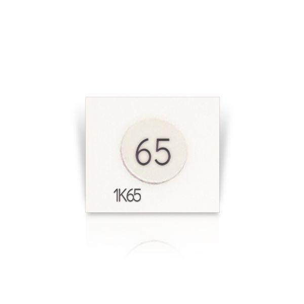 Asey 1K65-P20 แถบวัดอุณหภูมิ 1points (65°C) | 20pcs/ 1pack-photo1