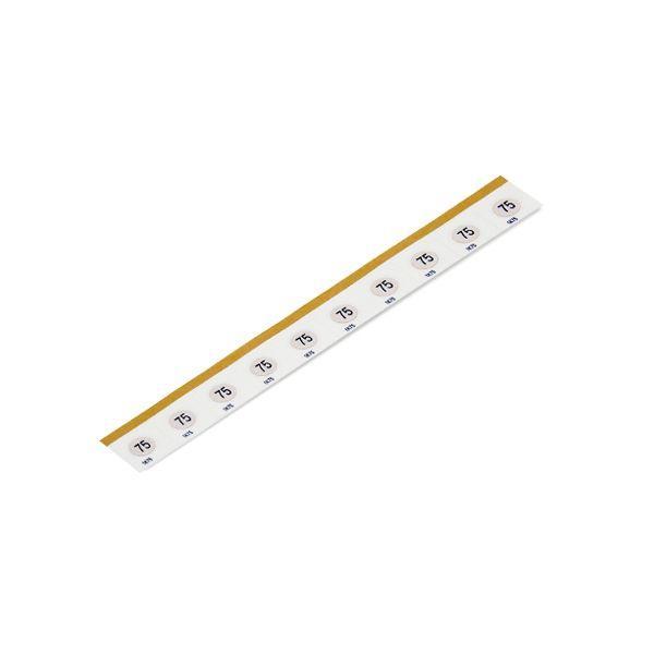 Asey 1K75-P20 แถบวัดอุณหภูมิ 1points (75°C) | 20pcs/ 1pack-photo0
