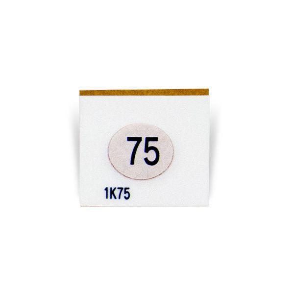 Asey 1K75-P20 แถบวัดอุณหภูมิ 1points (75°C) | 20pcs/ 1pack-photo1