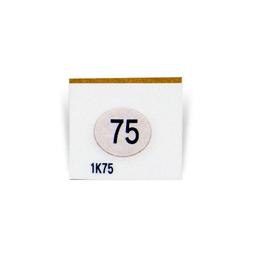 Asey 1K75-P20 แถบวัดอุณหภูมิ 1points (75°C) | 20pcs/ 1pack-small-photo1