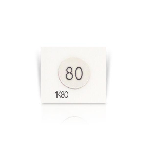 Asey 1K80-P20 แถบวัดอุณหภูมิ 1points (80°C) | 20pcs/ 1pack-photo1