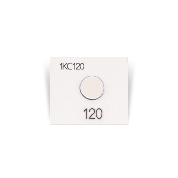 Asey 1KC120-P20 แถบวัดอุณหภูมิ 1points (120°C) | 20pcs/ 1pack-photo1