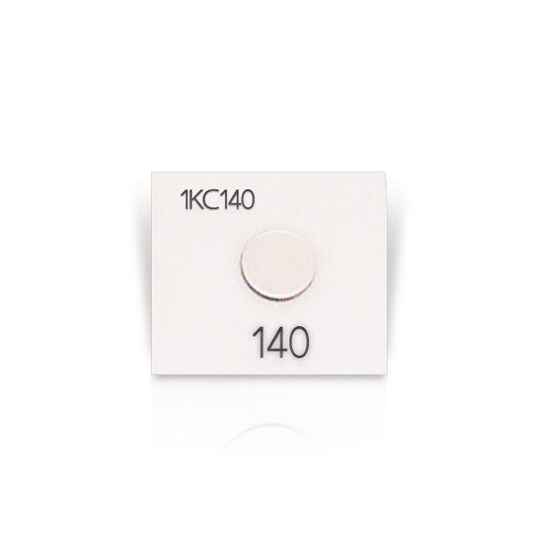 Asey 1KC140-P20 แถบวัดอุณหภูมิ 1points (140°C) | 20pcs/ 1pack-photo1