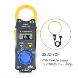 Hioki 3280-70F แคลมป์มิเตอร์ AC Current, AC/DC Voltage (MEAN Value) With Flexible Sensor รุ่น CT6280-small-photo0