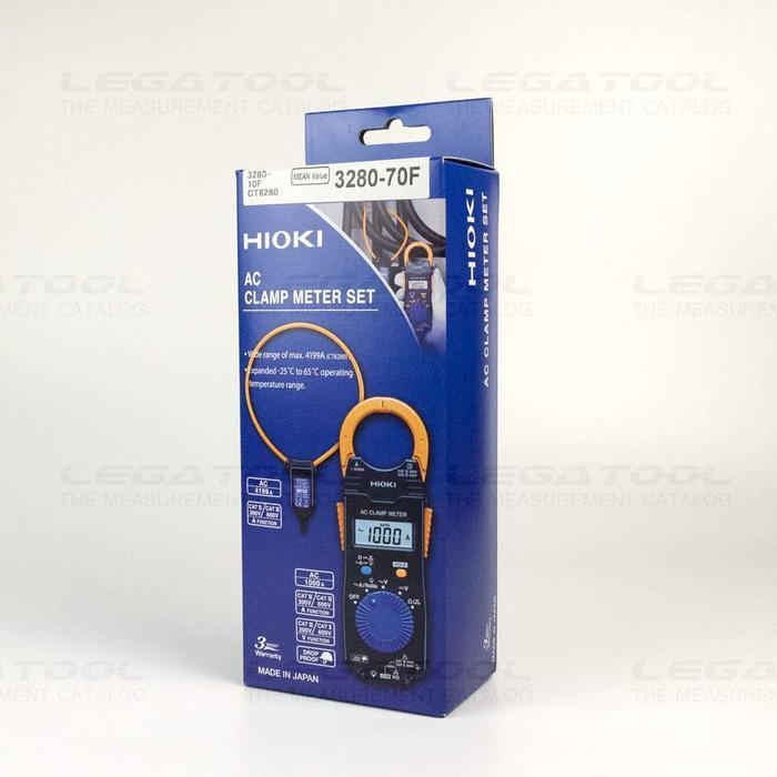 Hioki 3280-70F แคลมป์มิเตอร์ AC Current, AC/DC Voltage (MEAN Value) With Flexible Sensor รุ่น CT6280-photo4