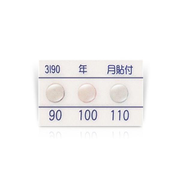 Asey 3I90-P20 แถบวัดอุณหภูมิ 3 Points (90/100/110°C) | 20pcs/ 1pack-photo1