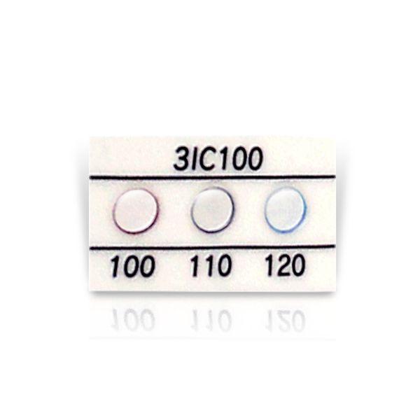 Asey 3IC100-P20 แถบวัดอุณหภูมิ 3จุด (100/110/120°C) | 20pcs/ 1pac-photo1