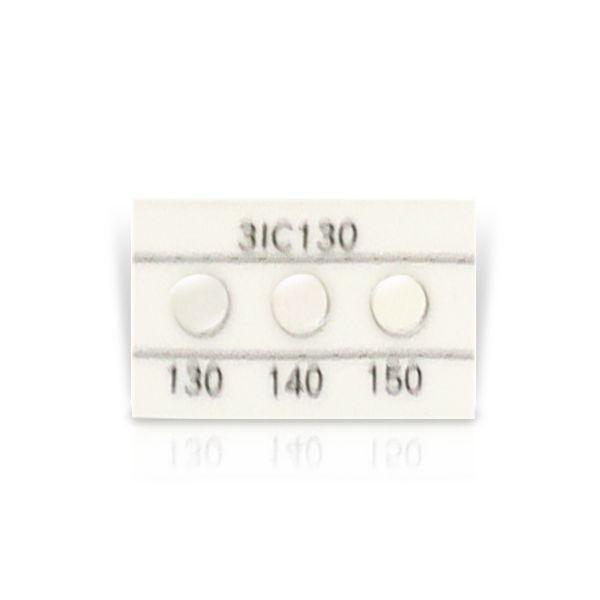 Asey 3IC130-P20 แถบวัดอุณหภูมิ 3จุด (130/140/150°C) | 20pcs/ 1pack-photo1