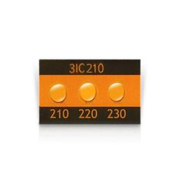 Asey 3IC210-P20 แถบวัดอุณหภูมิ 3จุด (210/220/230°C) | 20pcs/ 1pack-small-photo1