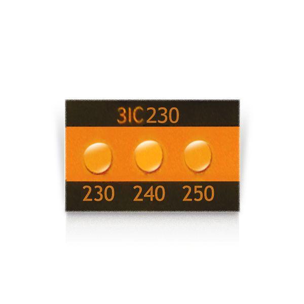 Asey 3IC230-P20 แถบวัดอุณหภูมิ 3จุด (230/240/250°C) | 20pcs/ 1pack-photo1