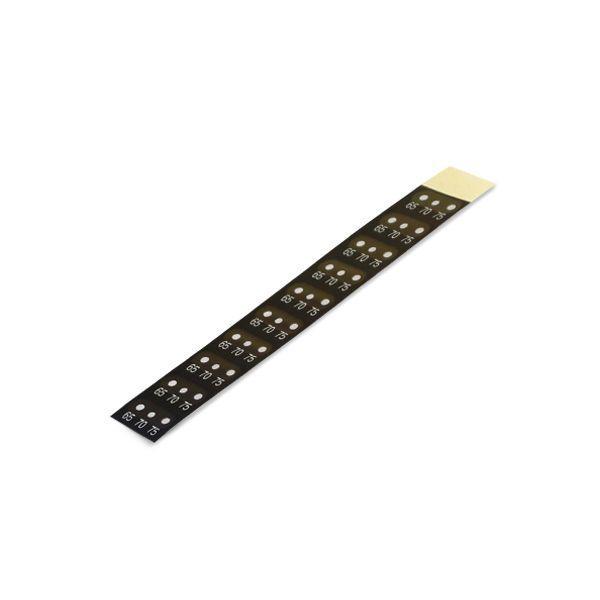 Asey 3SS65-P20 แถบวัดอุณหภูมิ 3จุด (65/70/75°C) | 20pcs/ 1pack-photo0