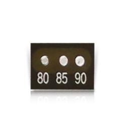 Asey 3SS80-P20 แถบวัดอุณหภูมิ 3จุด (80/85/90°C) | 20pcs/ 1pack-small-photo1