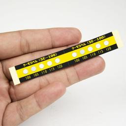 NiGK รุ่น 5E-50 แถบวัดอุณหภูมิแบบ Irreversible (5 Point) | (50 to 70°C) | 20pcs/pack-small-photo2