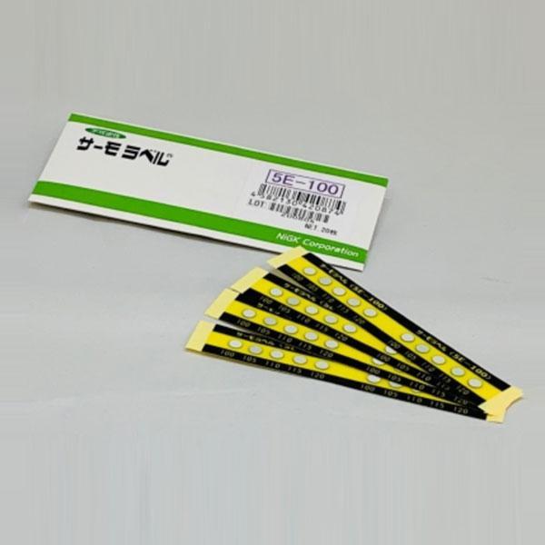 NiGK รุ่น 5E-50 แถบวัดอุณหภูมิแบบ Irreversible (5 Point) | (50 to 70°C) | 20pcs/pack-photo3