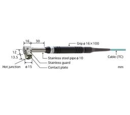 Anritsu A-234E-00-1-TC1-ASP โพรบวัดอุณหภูมิพื้นผิว | Max.500 °C(Type E)-small-photo2