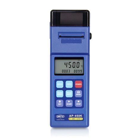 Anrtisu AP-450K เครื่องวัดอุณหภูมิดิจิตอลแบบปริ้นเตอร์ (Type K) ANP Connector-photo0