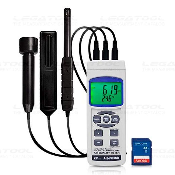 Lutron AQ-9901SD เครื่องวัดคุณภาพอากาศ 6 In 1-photo0