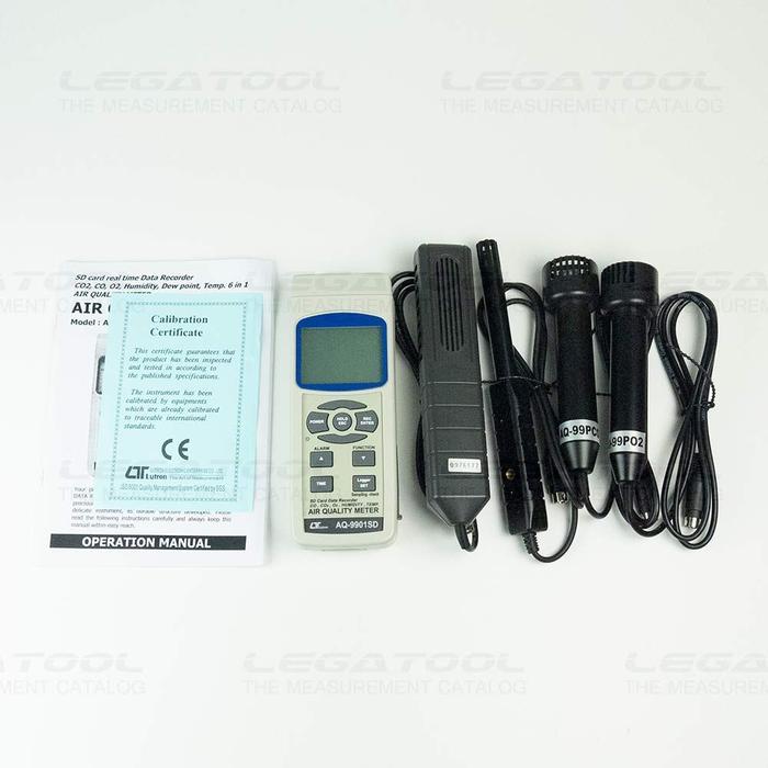Lutron AQ-9901SD เครื่องวัดคุณภาพอากาศ 6 In 1-photo15