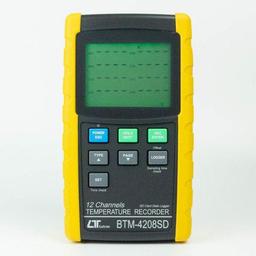 Lutron BTM-4208SD เครื่องบันทึกอุณหภูมิ 12Ch | SD Card Type-small-photo5