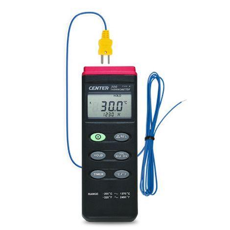 CENTER-300 เครื่องวัดอุณหภูมิ Thermocouple Type K