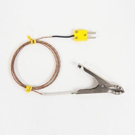Rixen CK-01 โพรบวัดอุณหภูมิแบบคลิปหนีบ Max.250℃ (Type K)-photo1