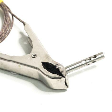 Rixen CK-01-LS โพรบวัดอุณหภูมิแบบคลิปหนีบ Max.250℃ (Type K)-photo1