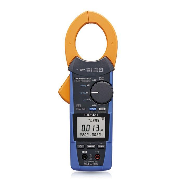HIOKI CM3286-50 AC แคลมป์เพาเวอร์มิเตอร์ AC 600A | AC 600V (True RMS)-photo0