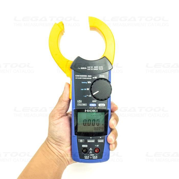 HIOKI CM3286-50 AC แคลมป์เพาเวอร์มิเตอร์ AC 600A | AC 600V (True RMS)-photo3