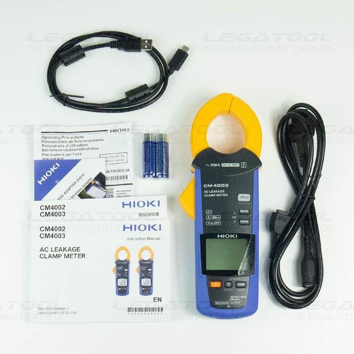 HIOKI CM4003 แคลมป์วัดไฟรั่ว AC Leakage Current 200A (True RMS)-photo12
