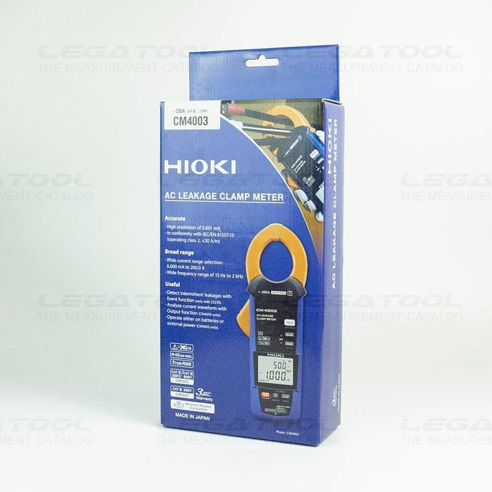 HIOKI CM4003 แคลมป์วัดไฟรั่ว AC Leakage Current 200A (True RMS)-photo6
