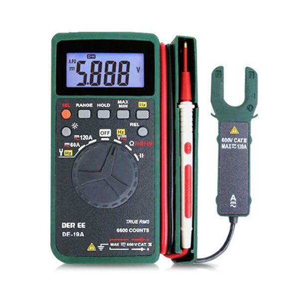 DE-19A ดิจิตอลมัลติมิเตอร์ True RMS | Pocket-Size-photo0