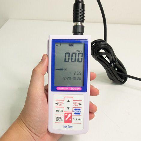 TOA-DKK DO-31P เครื่องวัดค่าออกซิเจนในน้ำ (IP67) | สายโพรบยาว 3M-photo1