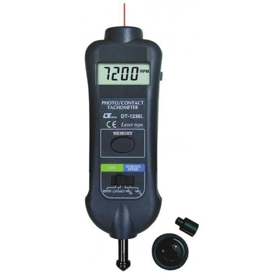 Lutron DT-1236L เครื่องวัดความเร็วรอบ LASER PHOTO/CONTACT TACHOMETER-photo0