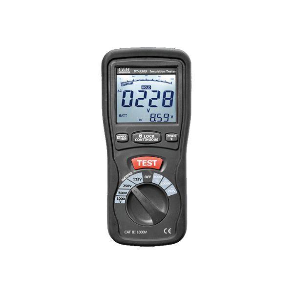 CEM DT-5500 เครื่องทดสอบฉนวน Insulation Tester-photo0