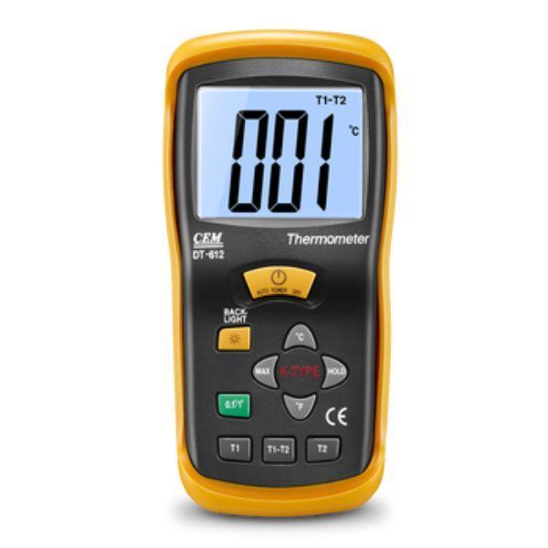 CEM DT-612 เครื่องวัดอุณหภูมิแบบดิจิตอล │Digital Thermometer-photo0