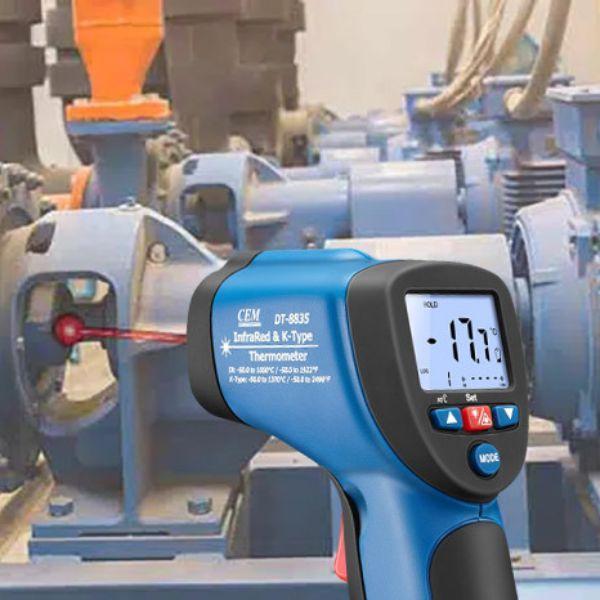 CEM DT-8835 เครื่องวัดอุณหภูมิอินฟราเรด Infrared Thermometer │-50ºC ถึง 1050ºC-photo1