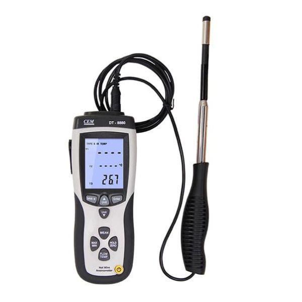 CEM DT-8880 เครื่องวัดความเร็วลม Hotwire Anemometer-photo0