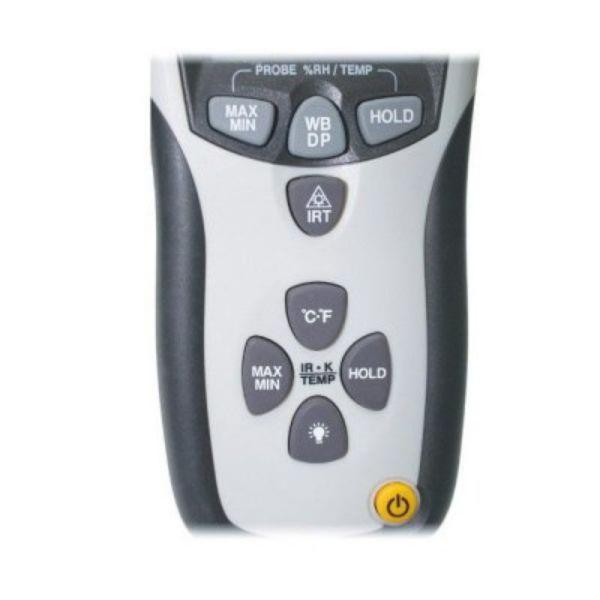 CEM DT-8896 ไซโครมิเตอร์พร้อมเทอร์โมมิเตอร์อินฟราเรด Psychrometer with InfraRed Thermometer-photo2