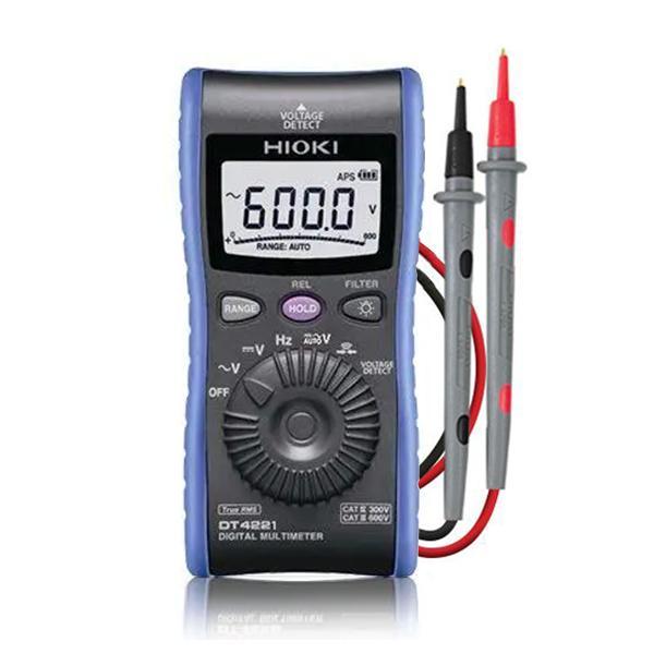 Hioki-DT4221 ดิจิตอลมัลติมิเตอร์ (True RMS) | Measurement Only, For Electrical Work-photo0