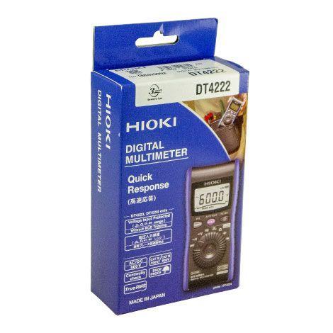 Hioki-DT4222 ดิจิตอลมัลติมิเตอร์ (True RMS) | With C/R Measurement, For General Use-photo3