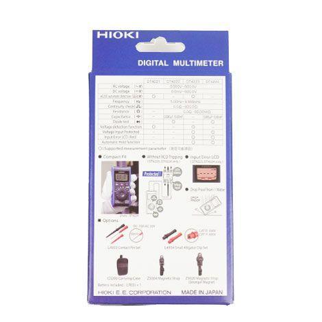 Hioki DT4223 ดิจิตอลมัลติมิเตอร์ (True RMS) | With Resistance Measurement, For Electrical Work-photo3
