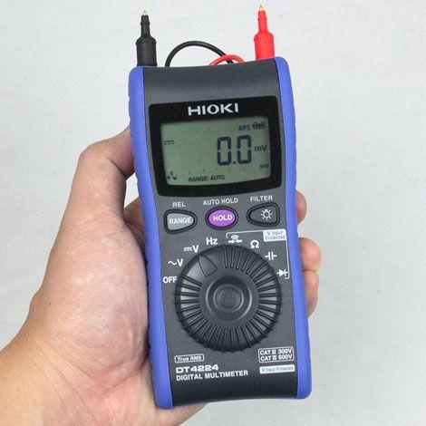Hioki-DT4224 ดิจิตอลมัลติมิเตอร์ (True RMS) | With C/R Measurement, For General Use-photo2