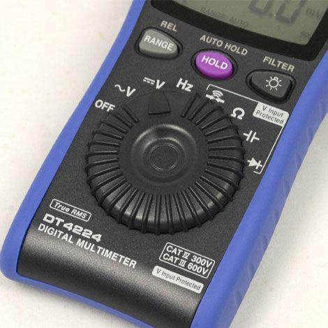 Hioki-DT4224 ดิจิตอลมัลติมิเตอร์ (True RMS) | With C/R Measurement, For General Use-photo4