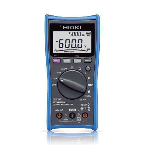 Hioki-DT4253 ดิจิตอลมัลติมิเตอร์ True RMS (MA DC | Temperature)-photo1